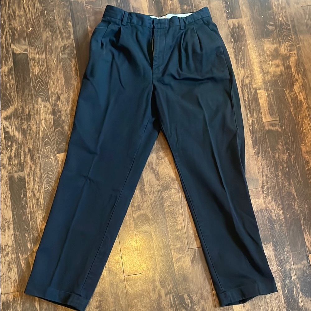 Banana Republic Men's Black Dress Chinos